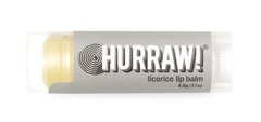 Бальзам для губ Hurraw! Licorice (4,8 г)