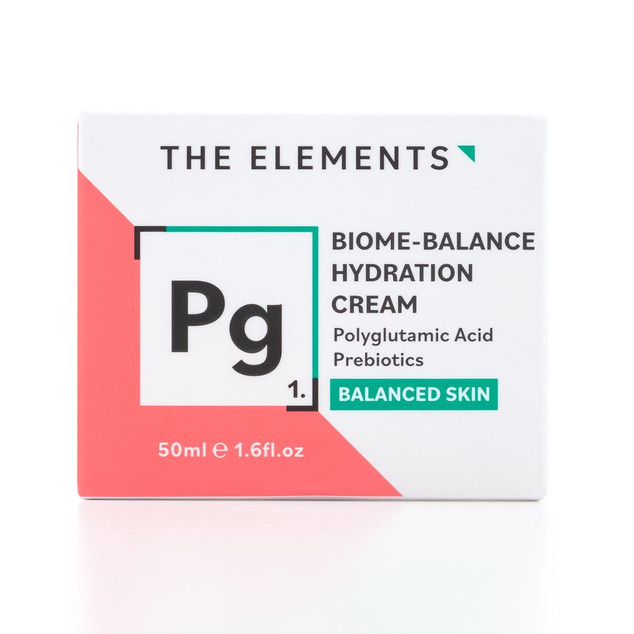 Зволожуючий крем, що балансує мікробіом шкіри The Elements Biome-Balance Hydration Cream 50g