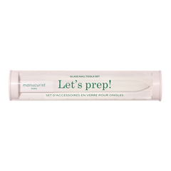 Набір аксесуарів для нігтів Manucurist Trio Glass Naip Preparation