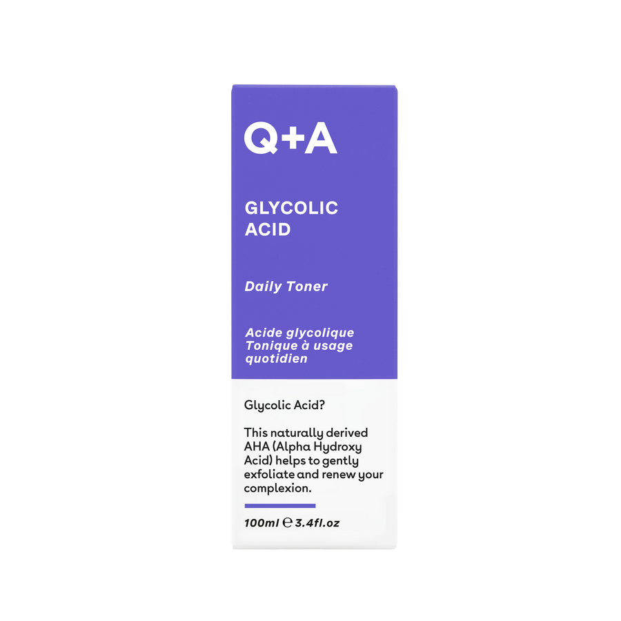 Тонер для лица с гликолевой кислотой Q+A Glycolic Acid Daily Toner 100ml