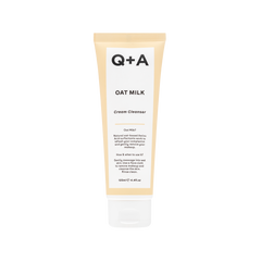 Очищувальний крем для обличчя з вівсяним молоком Q+A Oat Milk Cream Cleanser 125m