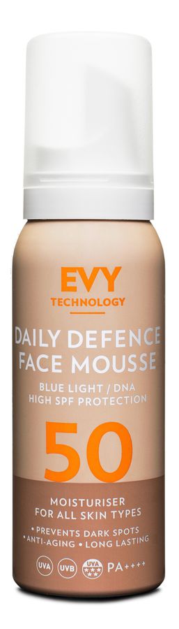 Щоденний захисний мус для обличчя EVY Technology Daily UV Face Mousse SPF 50, 75 мл