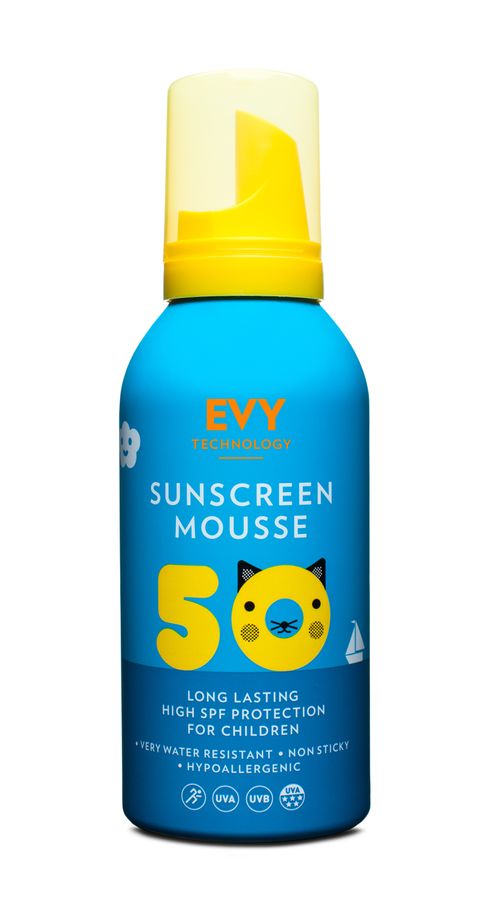 Сонцезахисний мус для дітей та немовлят EVY Technology Sunscreen Mousse Kids SPF 50, 150 мл
