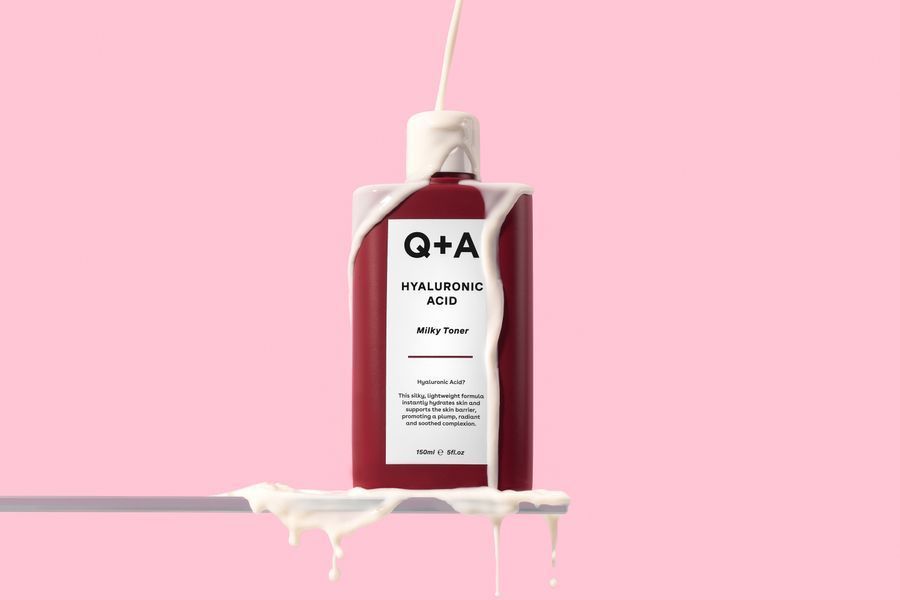 Молочковий тонер для обличчя з гіалуроновою кислотою Q+A Hyaluronic Acid Milky Toner 150ml