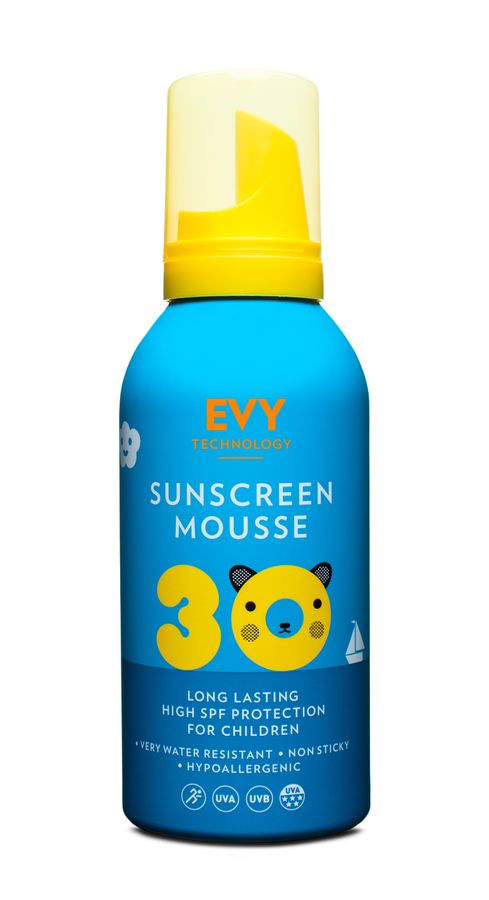 Солнцезащитный мусс для детей и младенцев EVY Technology Sunscreen Mousse Kids SPF 30, 150 мл