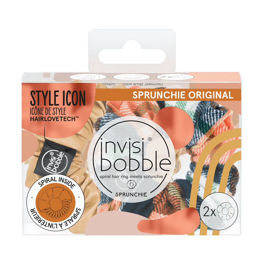 Резинка-браслет для волос invisibobble SPRUNCHIE Fall in Love It's Sweater Time