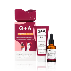 Подарунковий набір для зволоження шкіри Q+A Hydrating Heroes Gift Set