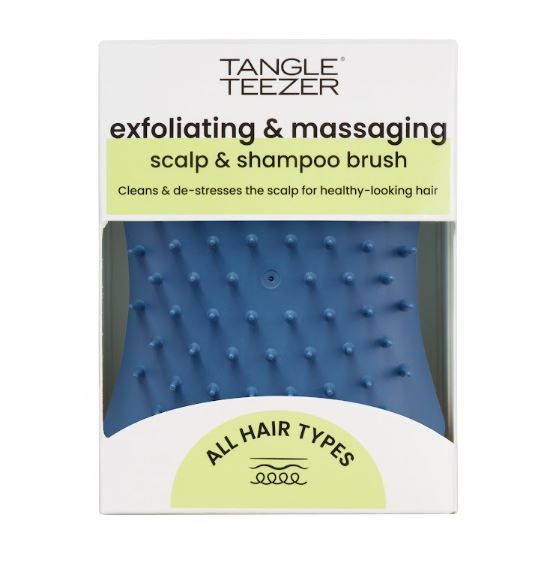 Щетка для массажа головы Tangle Teezer The Scalp Exfoliator and Massager Coastal Blue