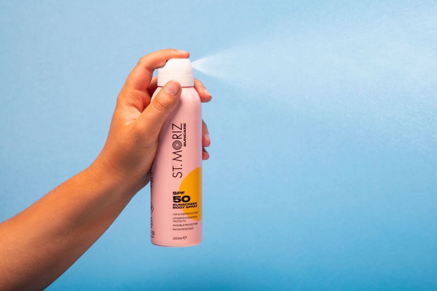 Сонцезахисний спрей для тіла St Moriz Suncare SPF 50 Body Spray 200ml