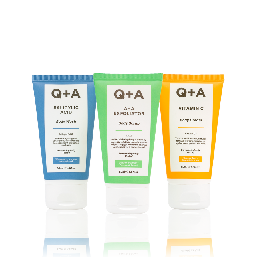 Подарочный набор для тела Q+A Bodycare Heroes Gift Set