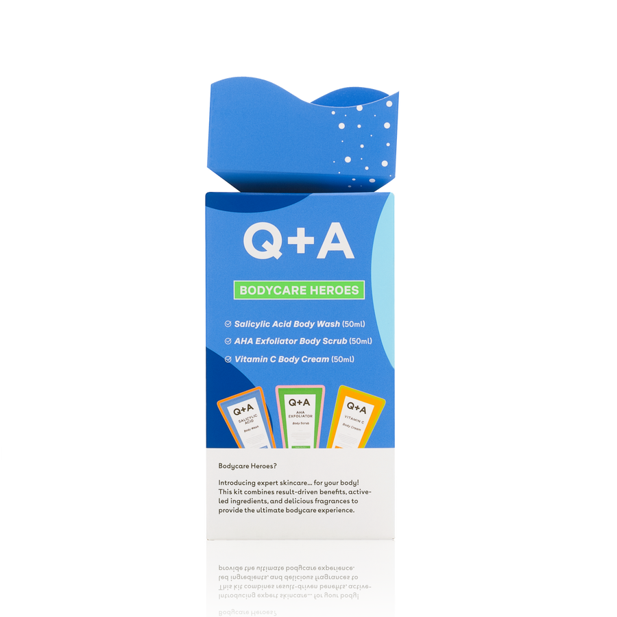 Подарочный набор для тела Q+A Bodycare Heroes Gift Set