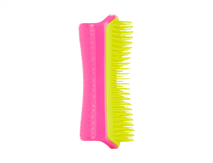 Щітка для розплутування шерсті собаки Pet Teezer Detangling&Grooming Pink/Yellow