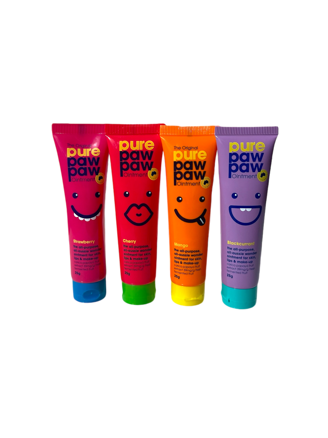 Набор восстанавливающих бальзамов для губ Pure Paw Paw Four Pack 25g