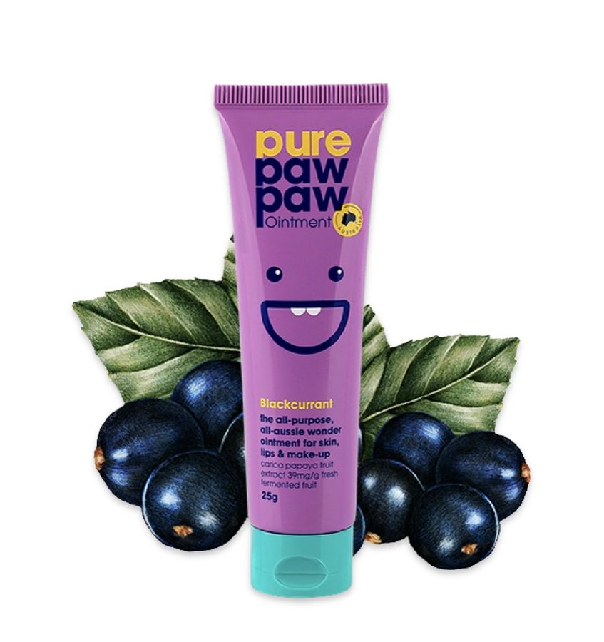 Восстанавливающий бальзам Pure Paw Paw Blackcurrant с ароматом "Чёрная смородина" 25g